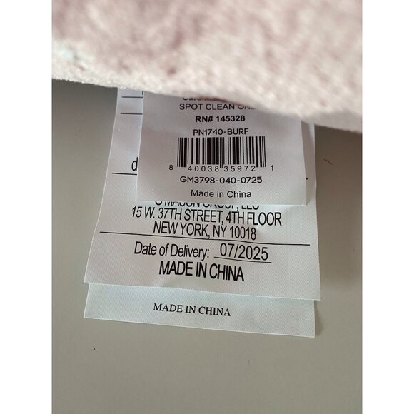 Peanuts Snoopy Small Dog Cat Pet Cozy Cuddler Bed Christmas Pink Candy Cane NEW - Picture 9 of 16